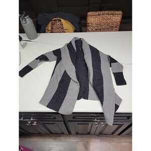 BANANA REPUBLIC  SZ L 100%-MERINO WOOL   OPEN SWEATER Cardigan FITS SMALL/MEDIUM